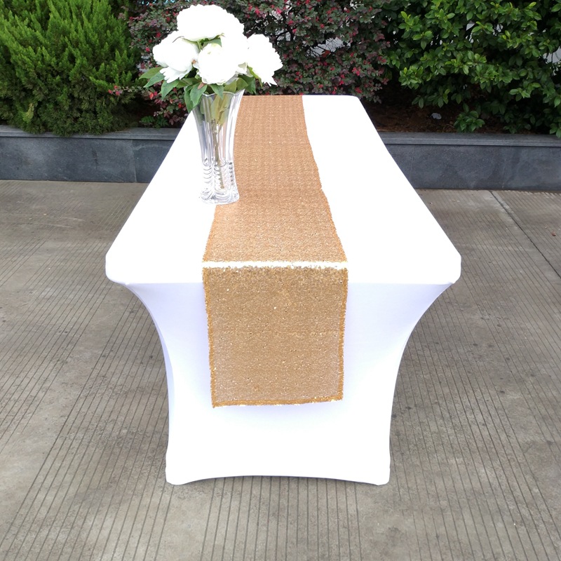Table Runner Sequin - 호텔 및 레스토랑용 스팽글 테이블 러너,