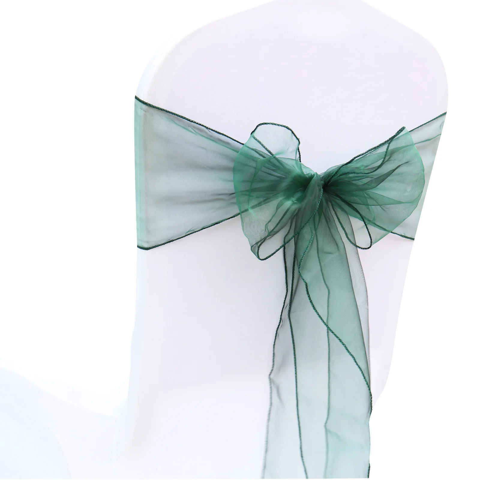 Wedding Supply Wholesale - 도매 10/50 팩 Organza 연회 의자