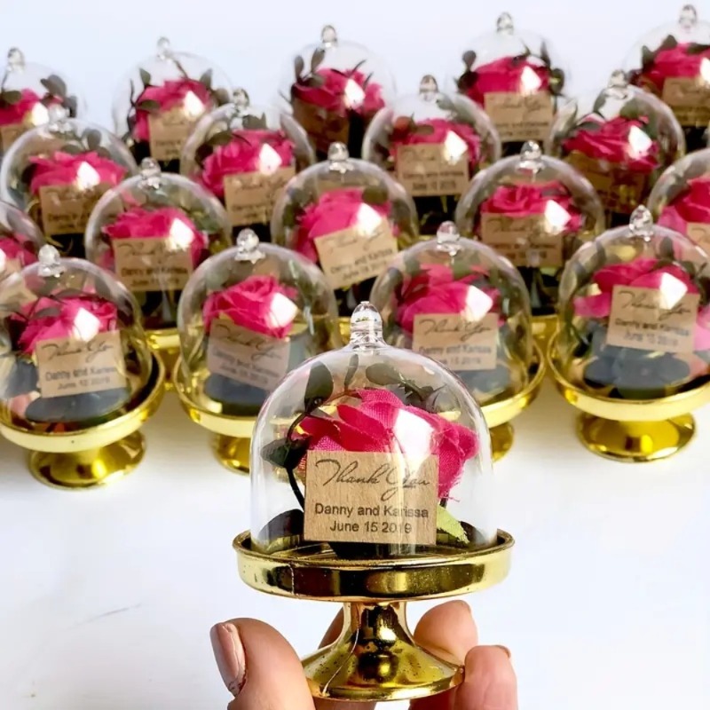 Wedding Party Supply Store - 24pcs 뚜껑이 있는 미니 플라스틱 사탕