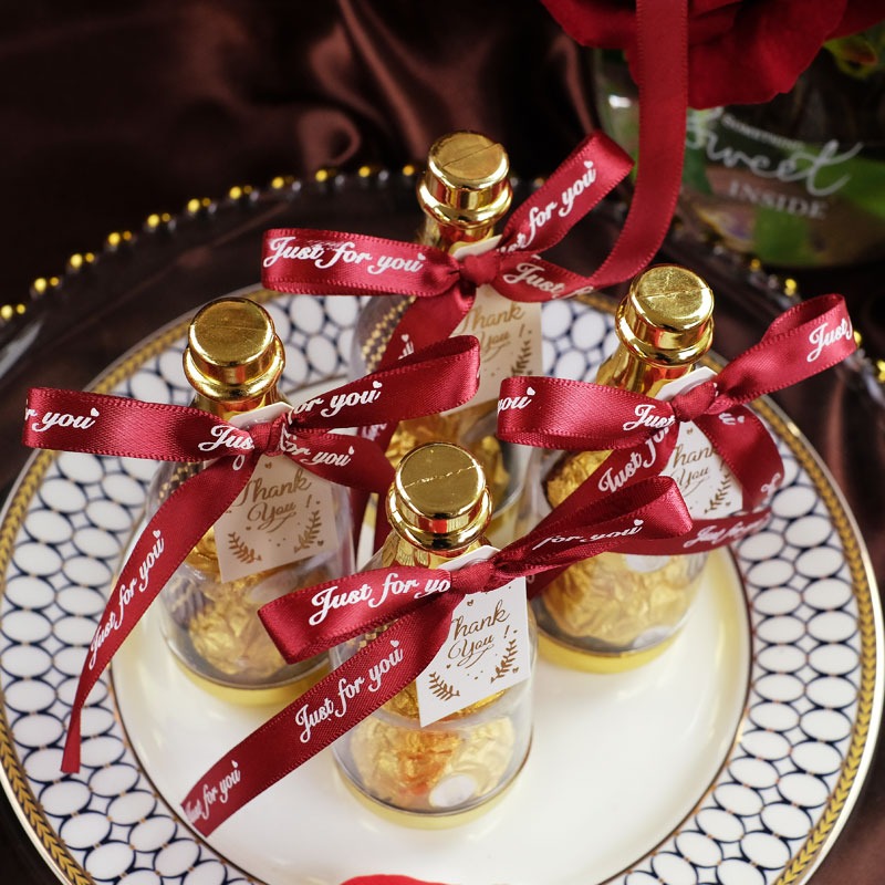 20/30Pcs 투명 플라스틱 병 선물 상자 웨딩 사탕 - Wedding Supply Wholesale 리뷰 및 가격