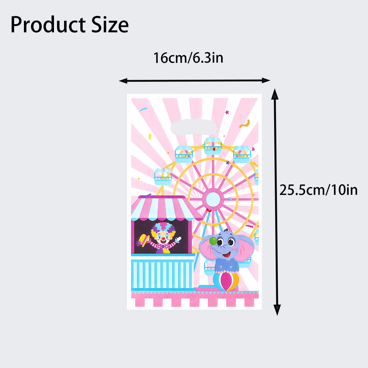 20개/40개입 파티 선물 가방, 놀이공원과 서커스 테 - Wedding Party Supply Store 리뷰 및 가격
