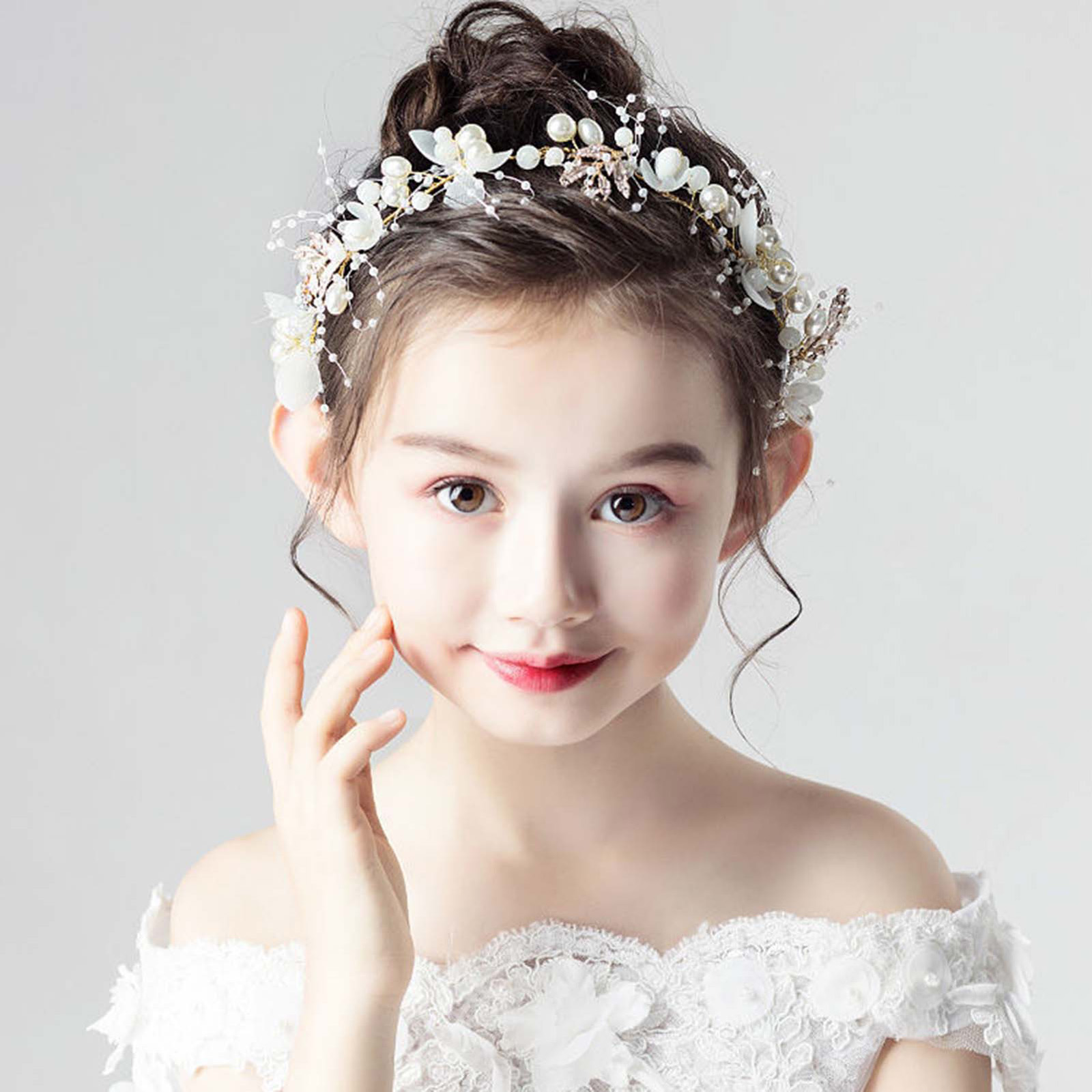 진주 꽃 머리띠 신부 웨딩 헤어 액세서리 달콤한 비즈  - Wedding Arch Flower 리뷰 및 가격
