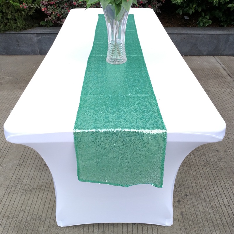 호텔 및 레스토랑용 스팽글 테이블 러너, 황금색 및 은 - Table Runner Sequin 리뷰 및 가격
