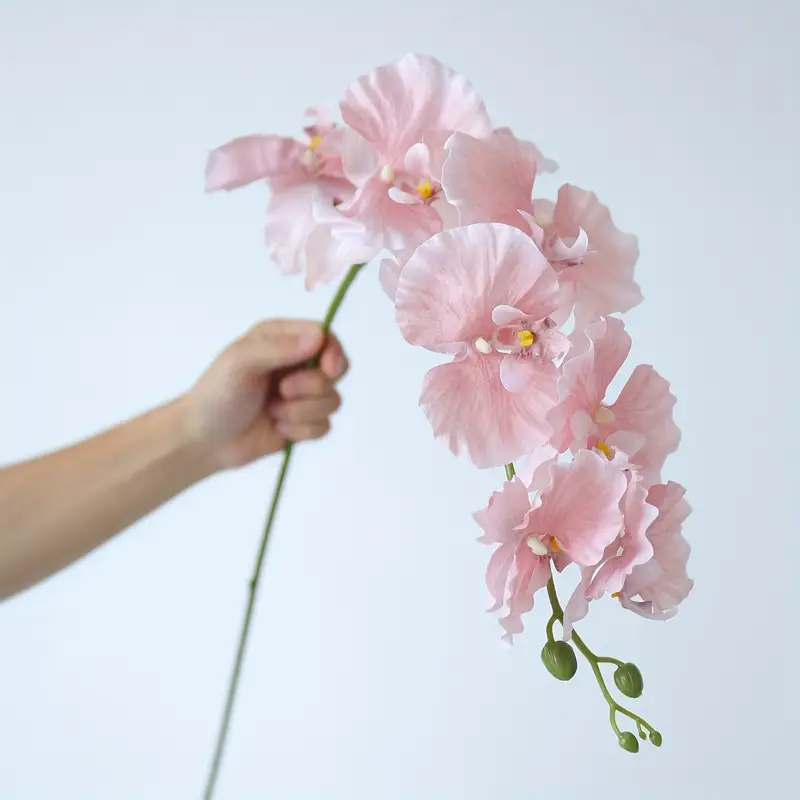 롱 브랜치 나비 난초 인조 꽃 홈 커튼 월 웨딩 장식  - Wedding Arch Flower 리뷰 및 가격