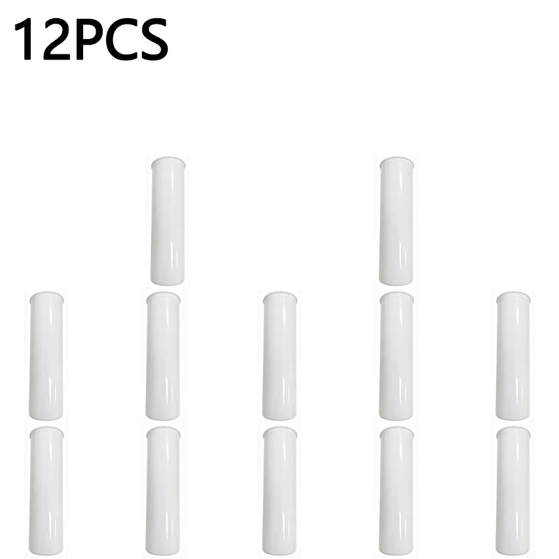 12개 투명 플라스틱 원통형 꽃병 세트, 드라이 플라워 - Wedding Supply In Bulk 리뷰 및 가격